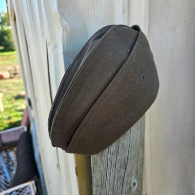 Large assortement of vintage Military clothing & coats - wool trench - hat - pants