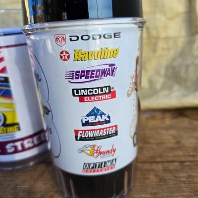 Vintage racing / car hats with several hot rod good guys mugs - race car - with Broncos and half a bubble off hats too