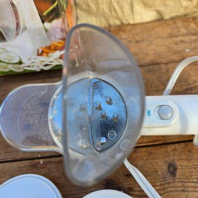 Vintage kitchen small appliances - Kitchen magic grinder - Rival shredder with extra blades- and a small blender