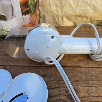 Vintage kitchen small appliances - Kitchen magic grinder - Rival shredder with extra blades- and a small blender