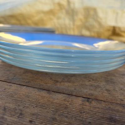 Arcoroc France clear glass dishes