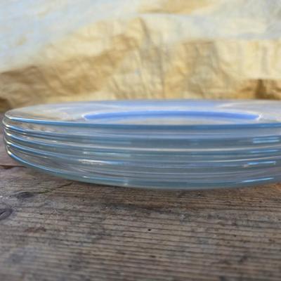 Arcoroc France clear glass dishes