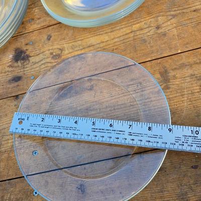 Arcoroc France clear glass dishes