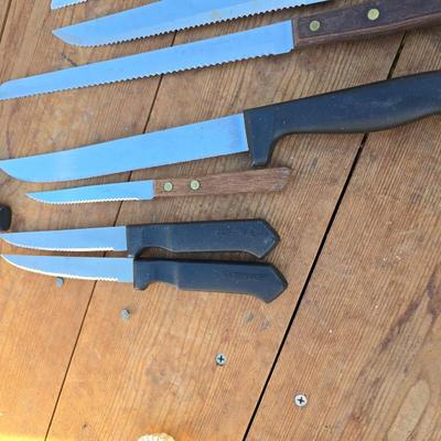Large variety of Kitchen Knives - all sizes and shapes!