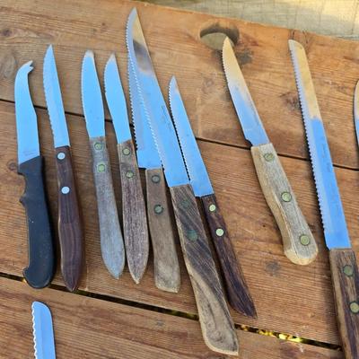 Large variety of Kitchen Knives - all sizes and shapes!