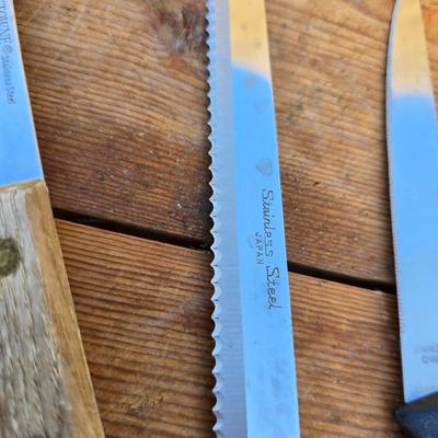 Large variety of Kitchen Knives - all sizes and shapes!