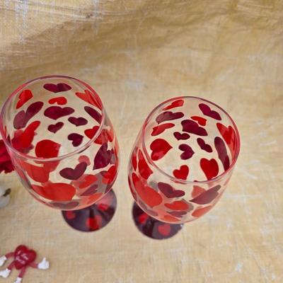 All about the love - heart barware - vases - shot glasses - wedding - Valetine's day - Anniversary
