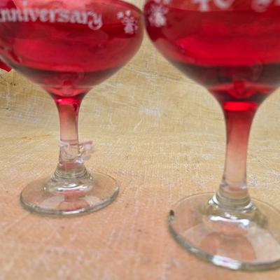 All about the love - heart barware - vases - shot glasses - wedding - Valetine's day - Anniversary