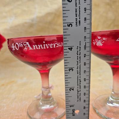 All about the love - heart barware - vases - shot glasses - wedding - Valetine's day - Anniversary