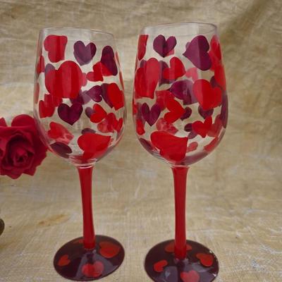 All about the love - heart barware - vases - shot glasses - wedding - Valetine's day - Anniversary