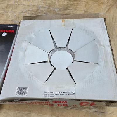 New 13" 84 spoke wire wheel covers - Hubcaps - complete set of 4