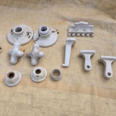 Porcelain tub fixtures - Porcelain light fixtures