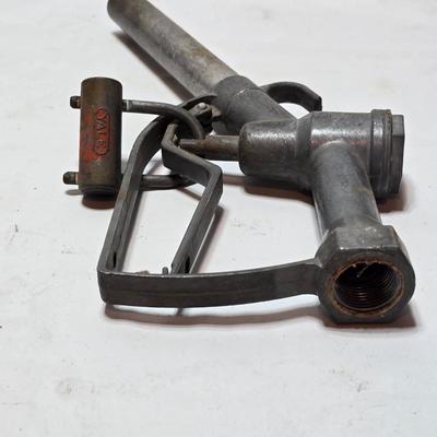 Two fuel nozzles - gas pump zozzles