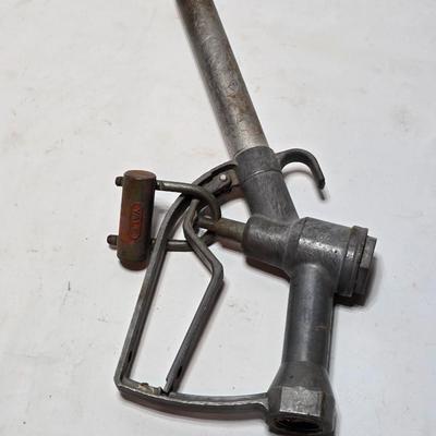 Two fuel nozzles - gas pump zozzles