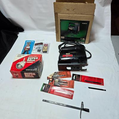 Craftsman 1/2-inch Sabre saw - Master super ball casters - and an assortment of other hardware