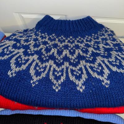 Sale Photo Thumbnail #786: UP121-homemade adult sweaters