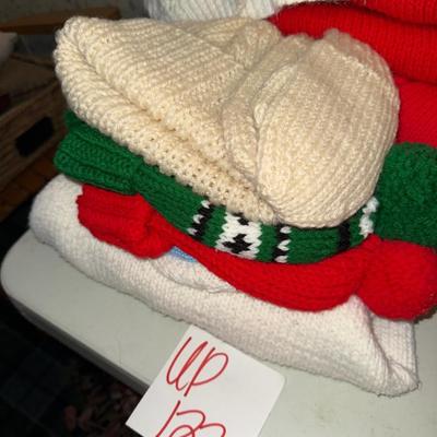 Sale Photo Thumbnail #793: UP122-homemade children’s sweaters, hats, mittens