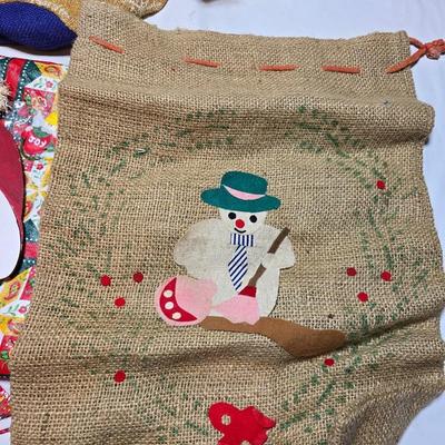 Christmas is coming!! Less than 68 Days away! Christmas decorations - table cloths - snowman - and more