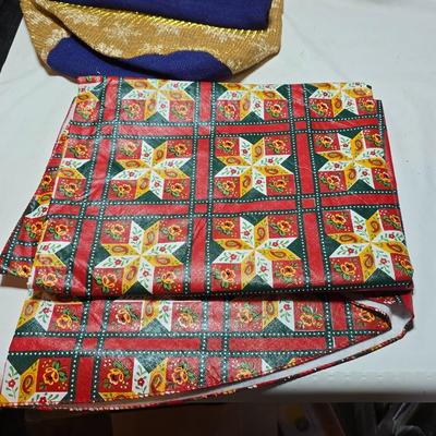 Christmas is coming!! Less than 68 Days away! Christmas decorations - table cloths - snowman - and more