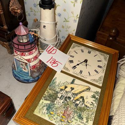 Sale Photo Thumbnail #800: UP125-Clock and lighthouses