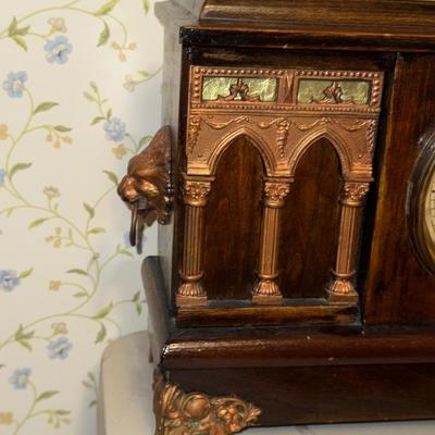 Sale Photo Thumbnail #806: UP126-stunning mantle clock