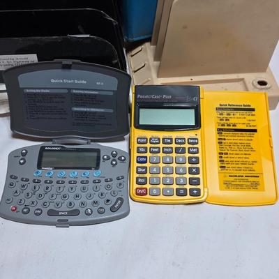 Home office supplies - keyboard- tape recorder - telephones - calculators - notebooks and more