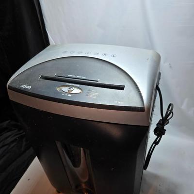 Large 8.4 gallon Ativa™ DX180D Cross-Cut Shredder - Office Paper shredder -