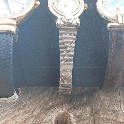 Three wristwatches - White Stag - Moon Phase Ltd. Quartz watch - Easy reader Women's watch