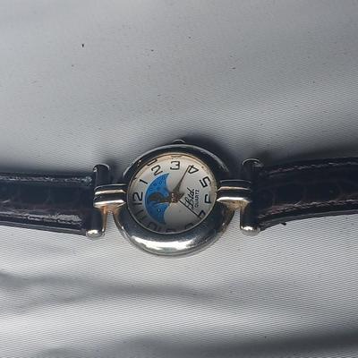 Three wristwatches - White Stag - Moon Phase Ltd. Quartz watch - Easy reader Women's watch