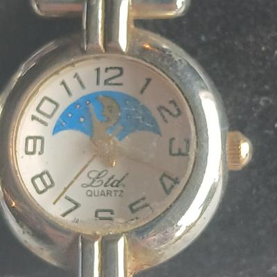 Three wristwatches - White Stag - Moon Phase Ltd. Quartz watch - Easy reader Women's watch