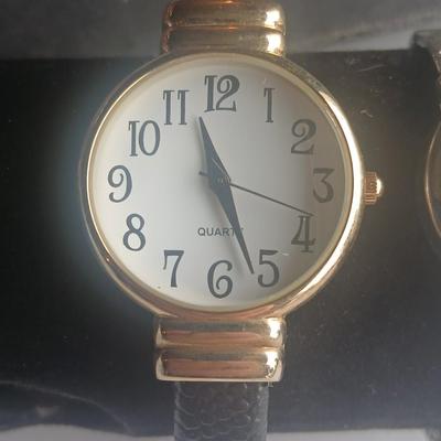 Three wristwatches - White Stag - Moon Phase Ltd. Quartz watch - Easy reader Women's watch