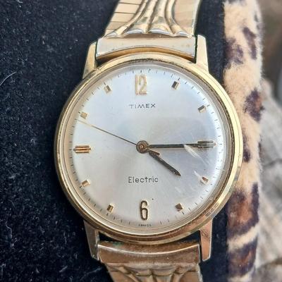 Two vintage Timex wrist watches
