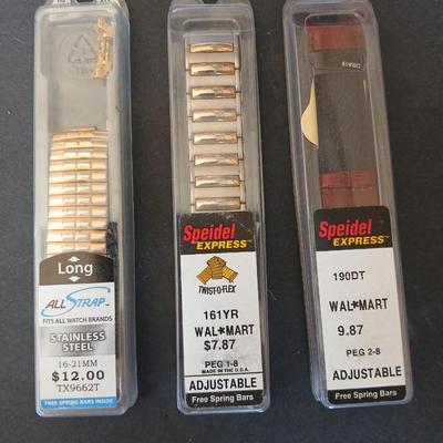 Three new watch bands