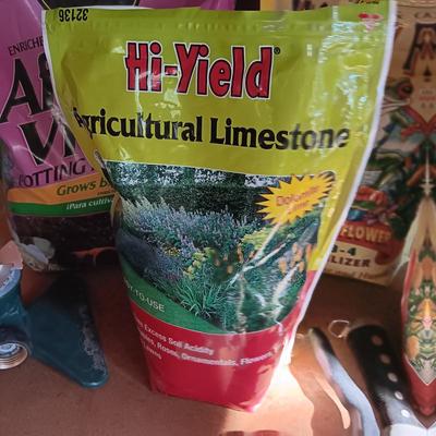 GARDENING CHEMICALS AND SPRINKLERS