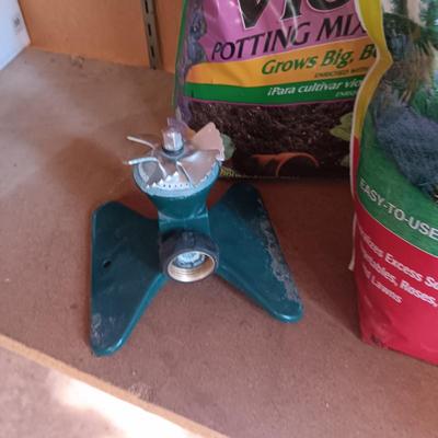 GARDENING CHEMICALS AND SPRINKLERS