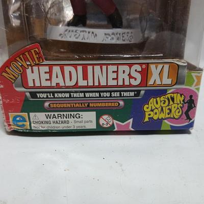 Movie Headliners XL Austin Powers collectible figure