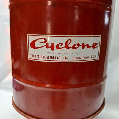 Vintage Cyclone seed spreader