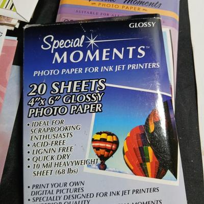 Photo paper for photo prints, stationary, and creative die cuts