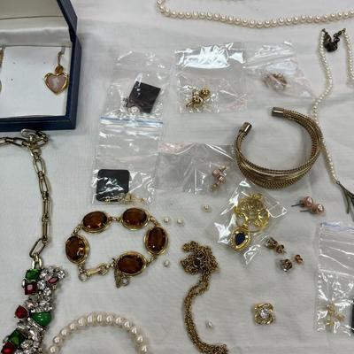 Bulk Lot of Costume Jewelry