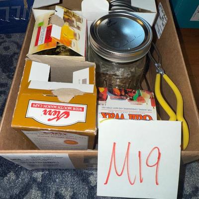 Sale Photo Thumbnail #943: M19-Canning items