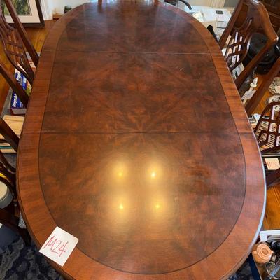 Sale Photo Thumbnail #961: M24-Beautiful dining table and chairs
