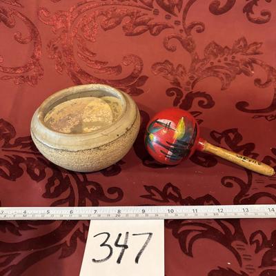 Southwestern Bowl and Maraca