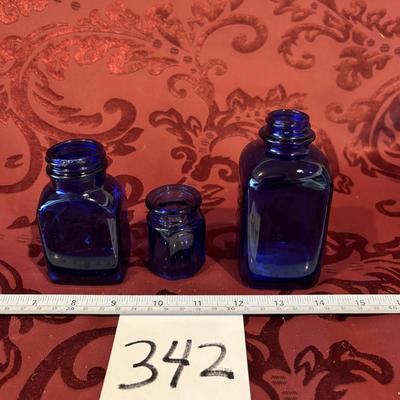 Cobalt Bottle Lot