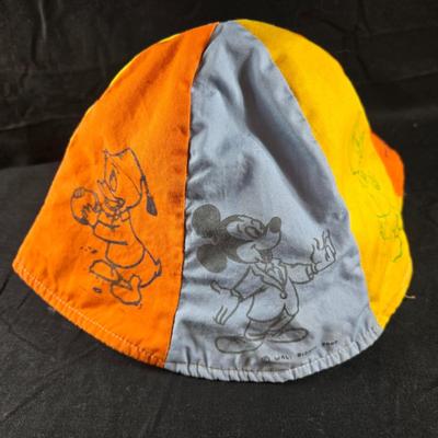 Sale Photo Thumbnail #75: This auction lot is for a Vintage Disney Land Child's Bucket Hat. This hat is a Vintage Disney Land Child's Bucket Hat.  It has been used but appears to have been cleaned and is in very good shape for it's age. Where you gonna find 'em.