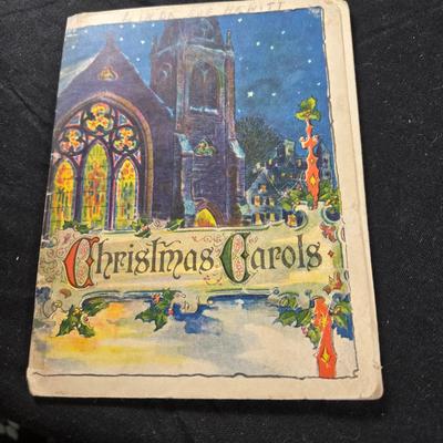 Sale Photo Thumbnail #93: This auction lot is for Vintage Music Booklets Used as Advertising.  This is a set of 2 Vintage Music Booklets Used as Advertising.  The Christmas Carols booklet was handed out by John Hancock Mutual Life Insurance Co. 1956.  The "Lullaby" booklet was fro
