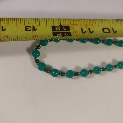 Sale Photo Thumbnail #1062: Hand Strung Bead Necklace- Approx 26" Long (#5)