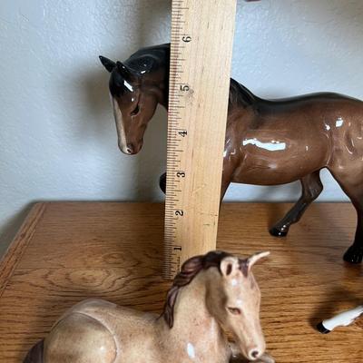 Lot 109 China Horse figures