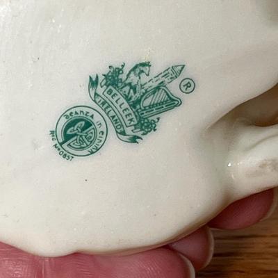 Lot 110 Belleek Pig