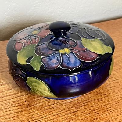 Lot 112 Moorcroft box