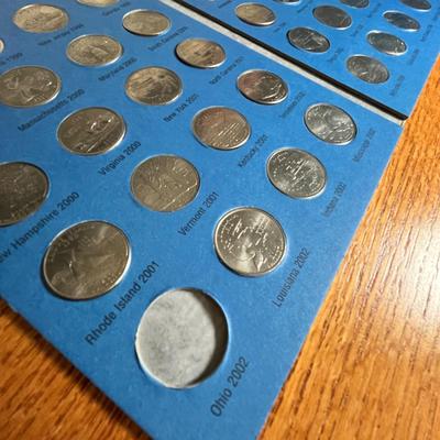Lot 129 State Quarters, missing one!